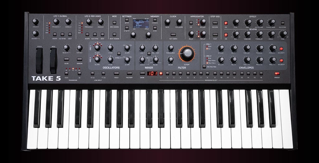 Sequential Introduces Take5 - A New Analog Poly Synth