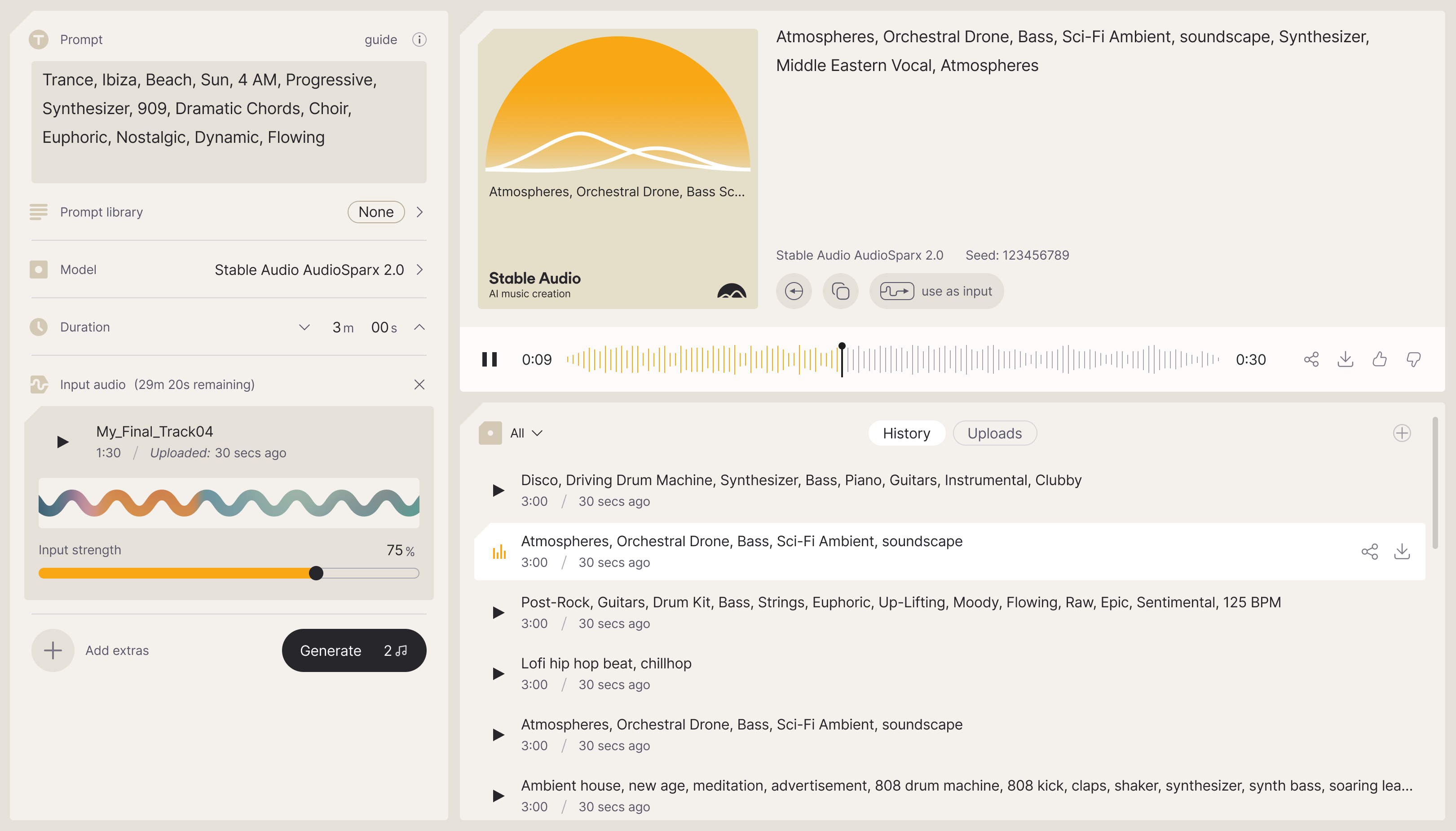 Stability AI Releases Stable Audio 2.0: Improved AI Music Generation with New Features